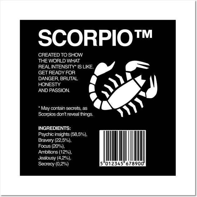 Scorpio Package - Scorpio Zodiac - Scorpio Astrological Sign Wall Art by isstgeschichte